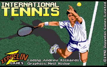 International Tennis screen shot title